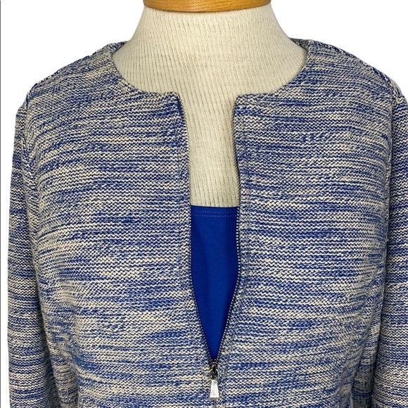 Isaac Mizrahi Live Small Zip Jacket - Picture 6 of 10